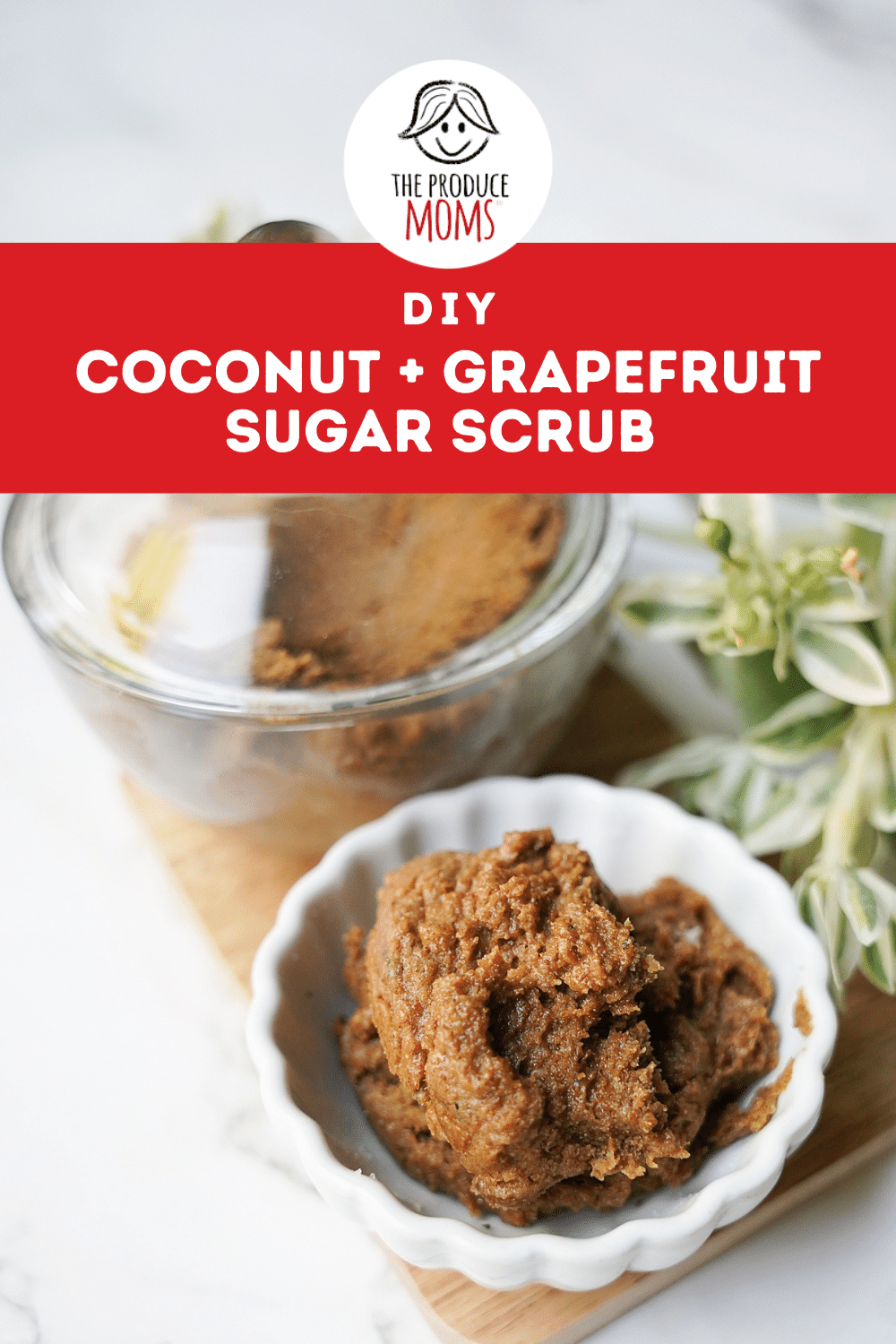 Pinterest Pin: DIY Coconut Sugar Scrub