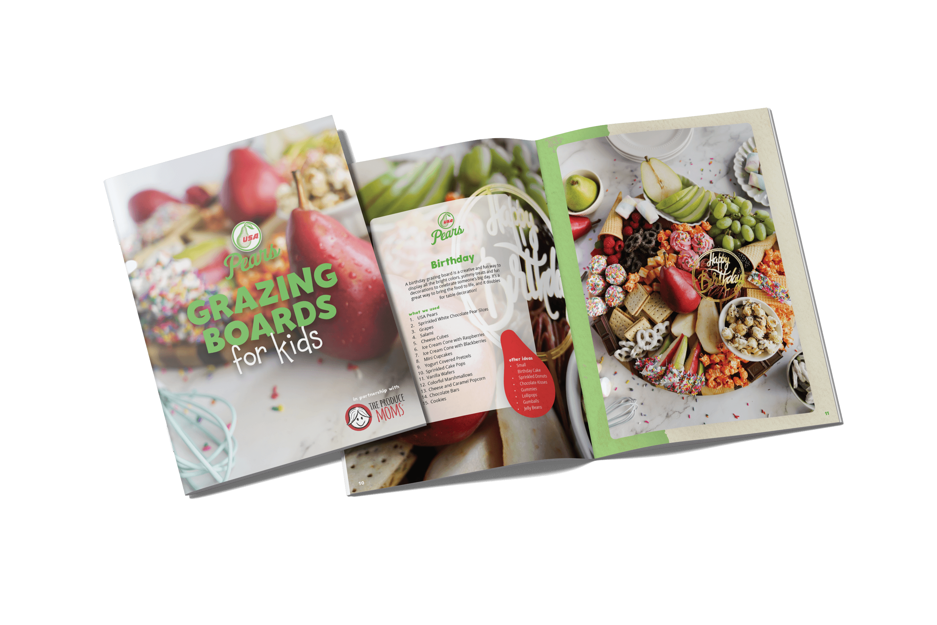 Pear Grazing Boards for Kids The Produce Moms