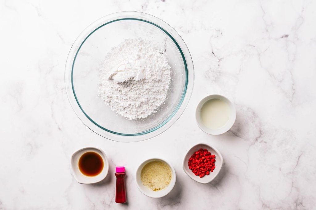 ingredients for glaze recipe