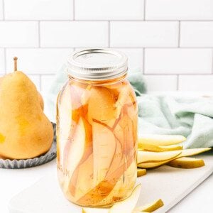 DIY Pear Infused Vodka