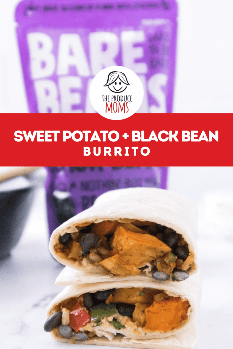 Sweet Potato and Black Bean Burrito Recipe The Produce Moms