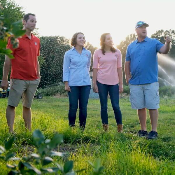 North Bay Co-Op Farmers in field