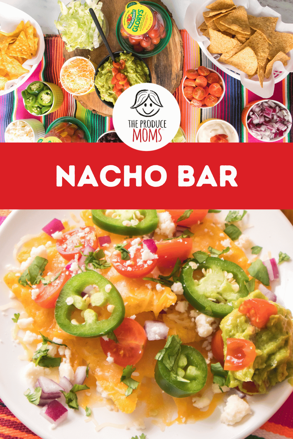 Pinterest Pin: Nacho Bar