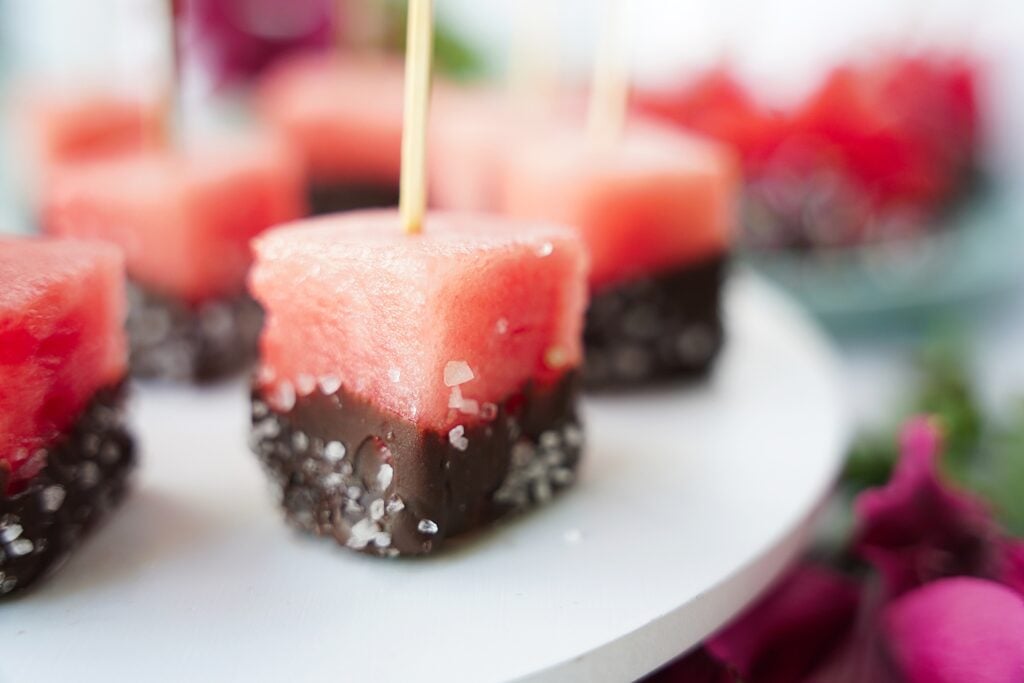 Do chocolate and watermelon go together?