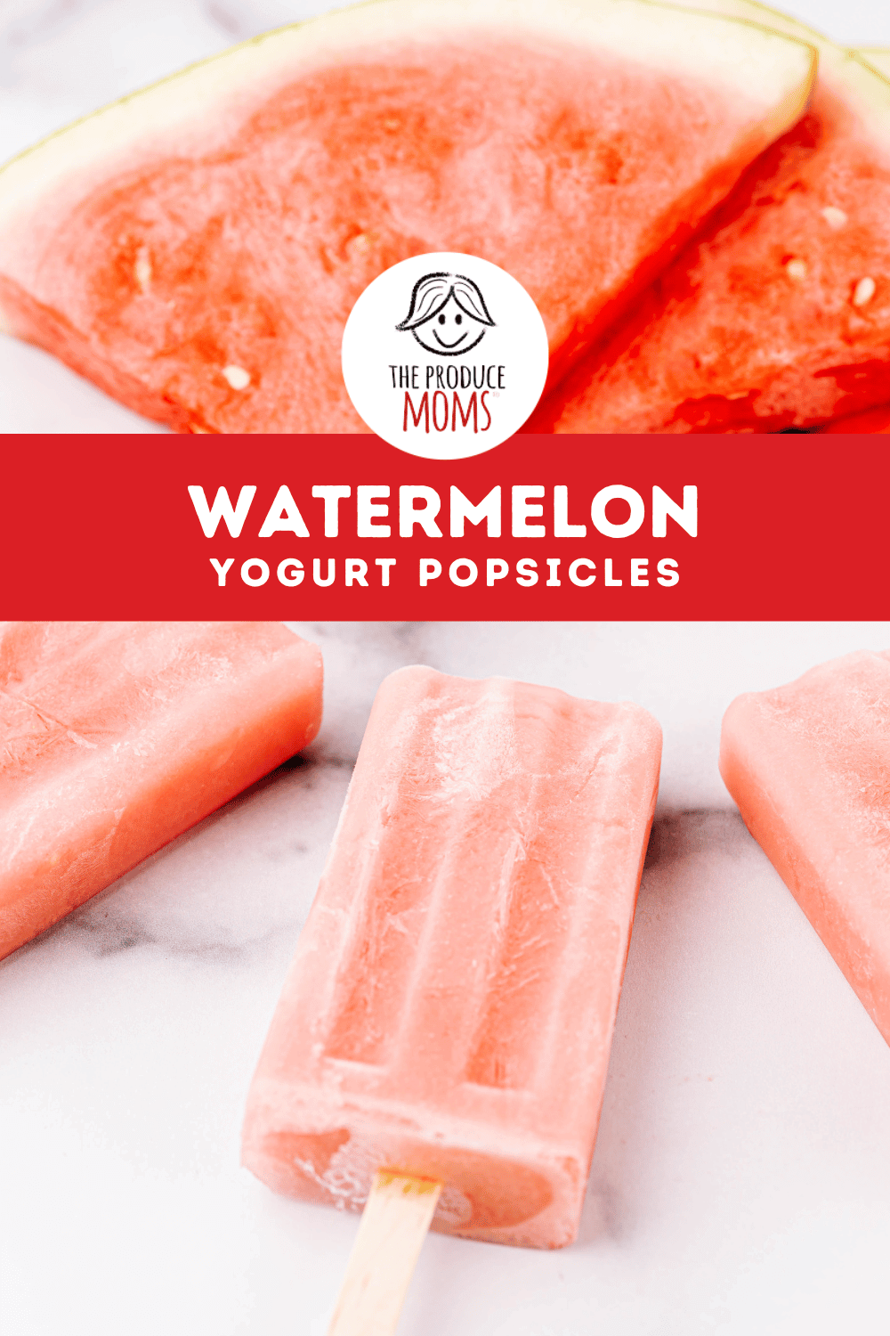 Pinterest Pin Watermelon Yogurt Pops