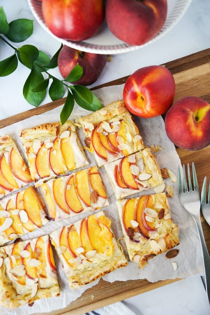 Stone Fruit Almond Tart