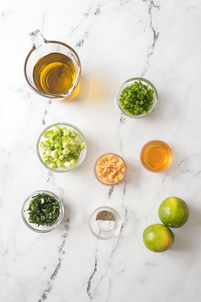 Jalapeño Vinaigrette ingredients