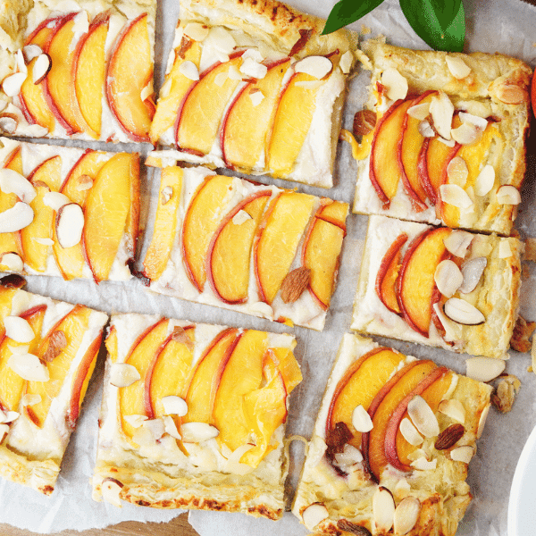 Stone Fruit Almond Tart