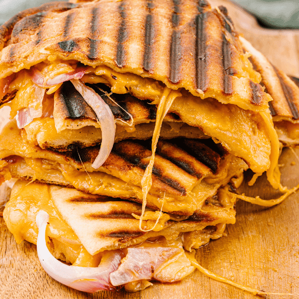 Red Onion and Apple Panini