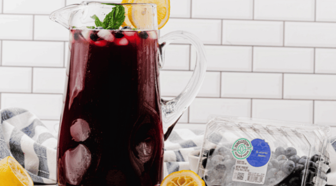 Sun Brewed Blueberry Iced Tea