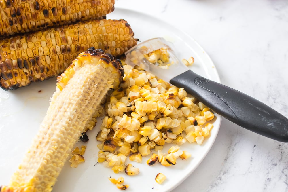 corn kernels off the cob