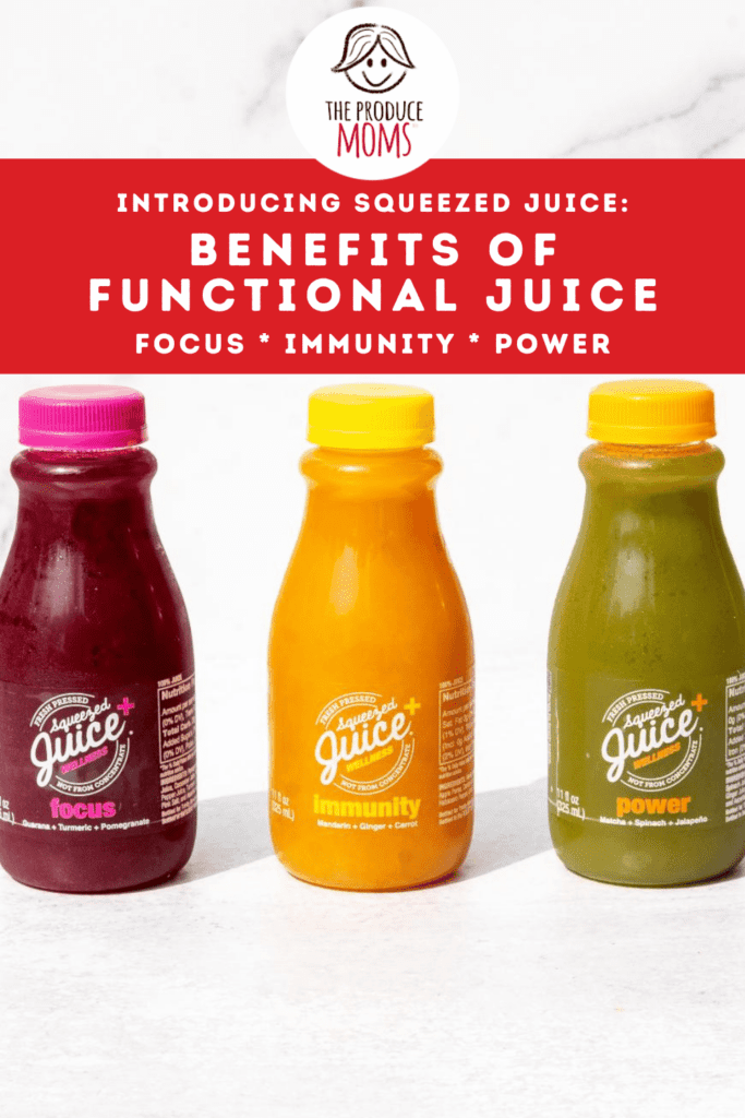 Pinterest Pin of Benefits of Functional Juice
