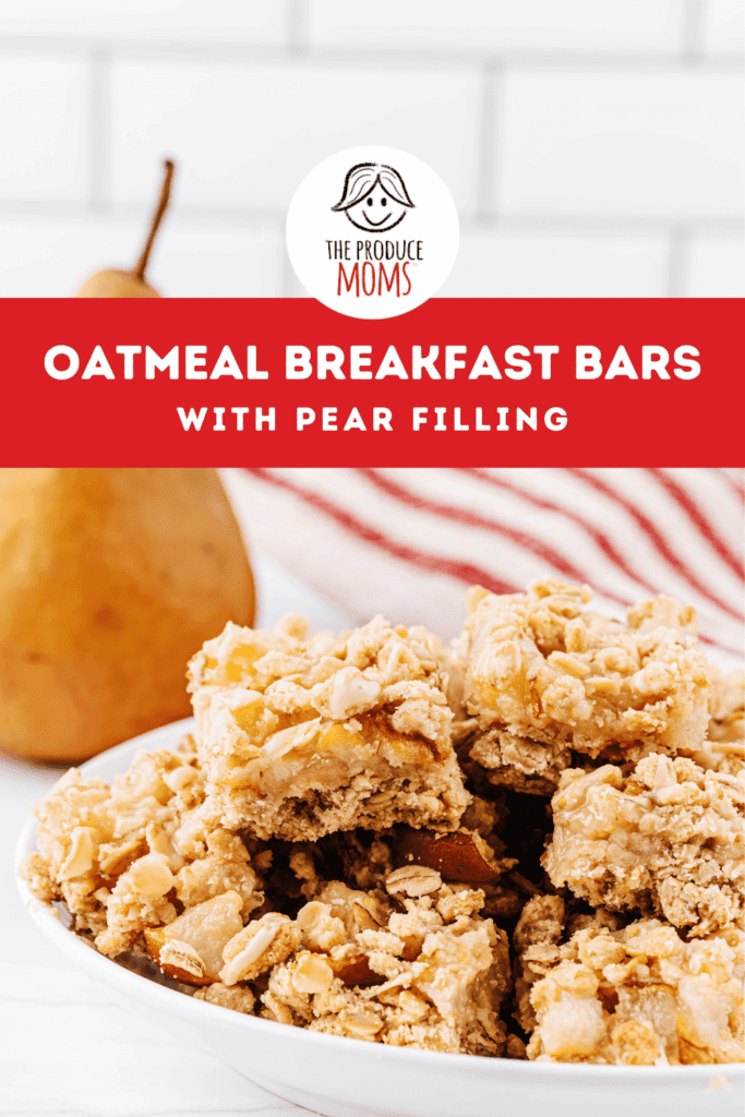Pinterest Pin Oatmeal Breakfast Bar