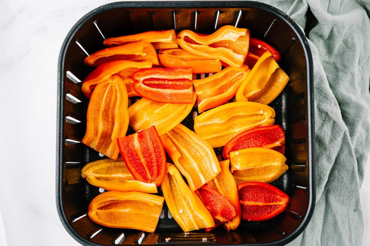 mini bell peppers in air fryer