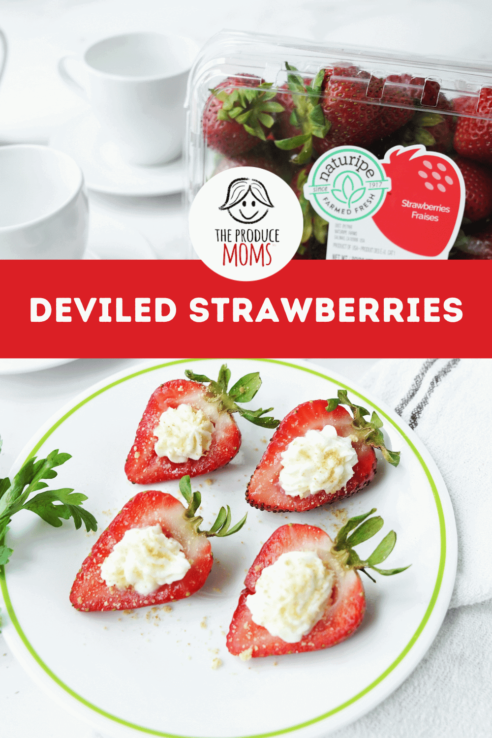 Deviled Strawberries Pinterest