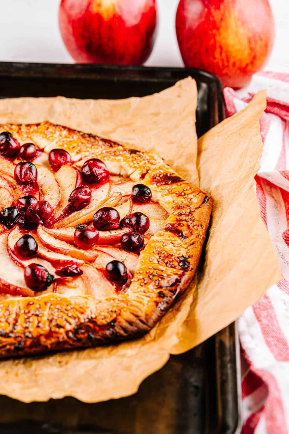 Cranberry Apple Galette Recipe