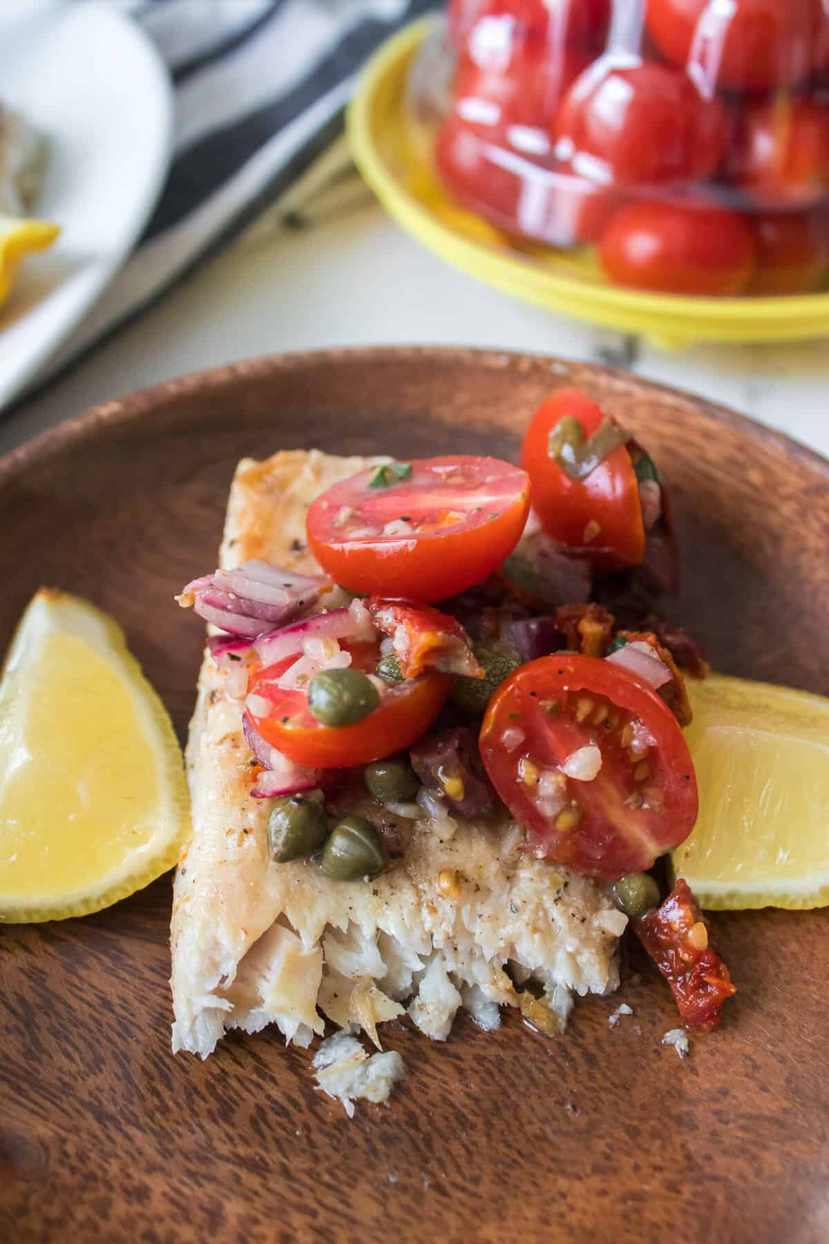 Mediterranean Fish With Tapenade