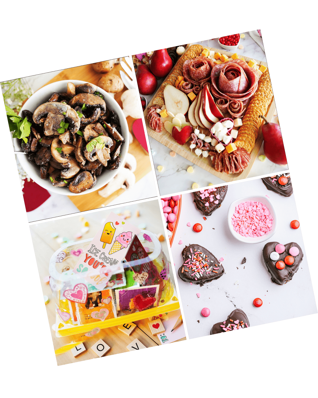 Valentine's Day Collage