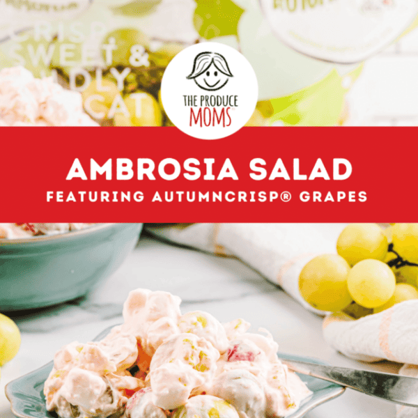 Pinterest Pin Ambrosia Salad