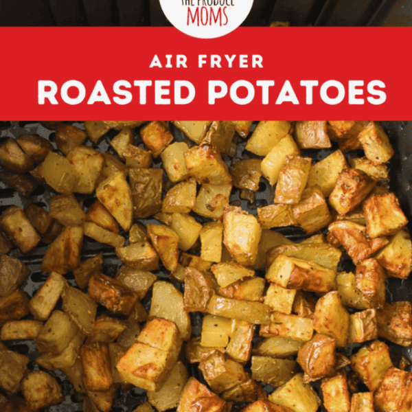 Pinterest Pin Air Fryer Roasted Potatoes