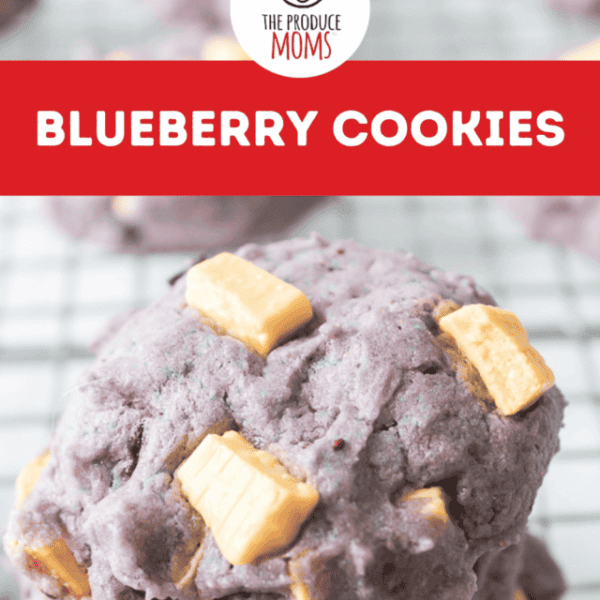 Pinterst Pin Blueberry Cookies