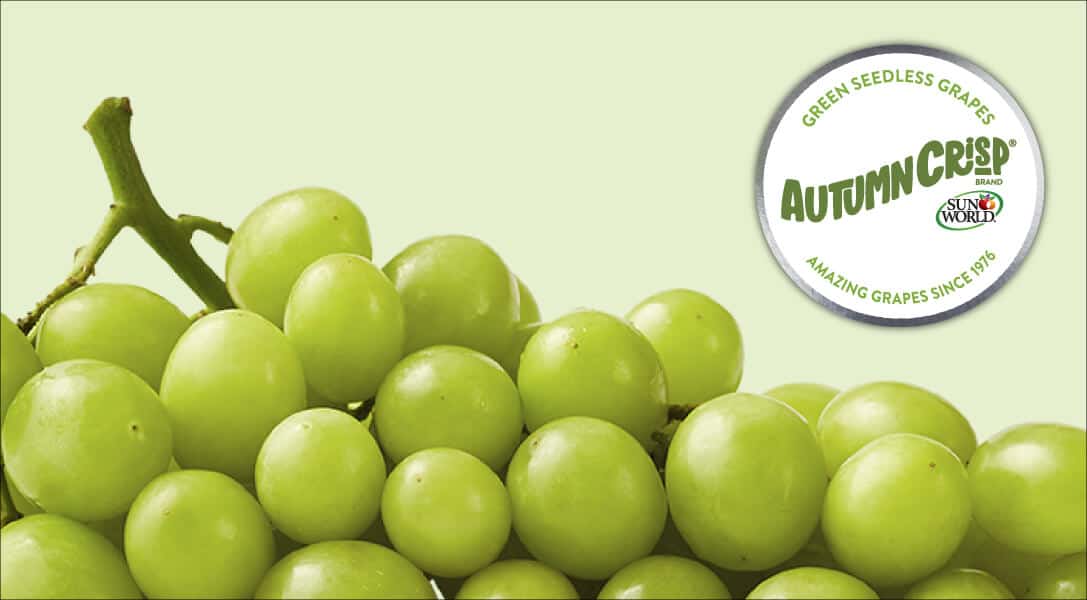 AUTUMNCRISP® GRAPES with logo