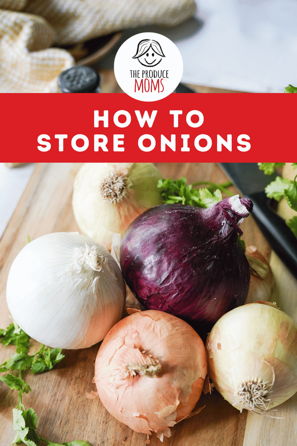 Pinterest Pin How To Store Onions