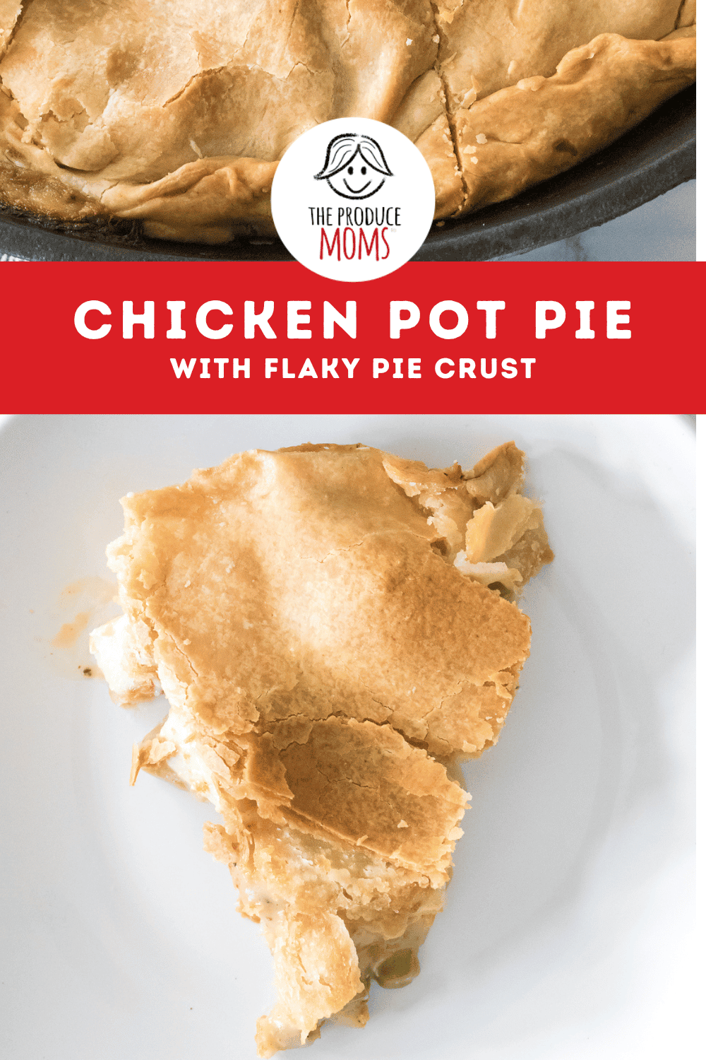 Pinterest Pin Chicken Pot Pie