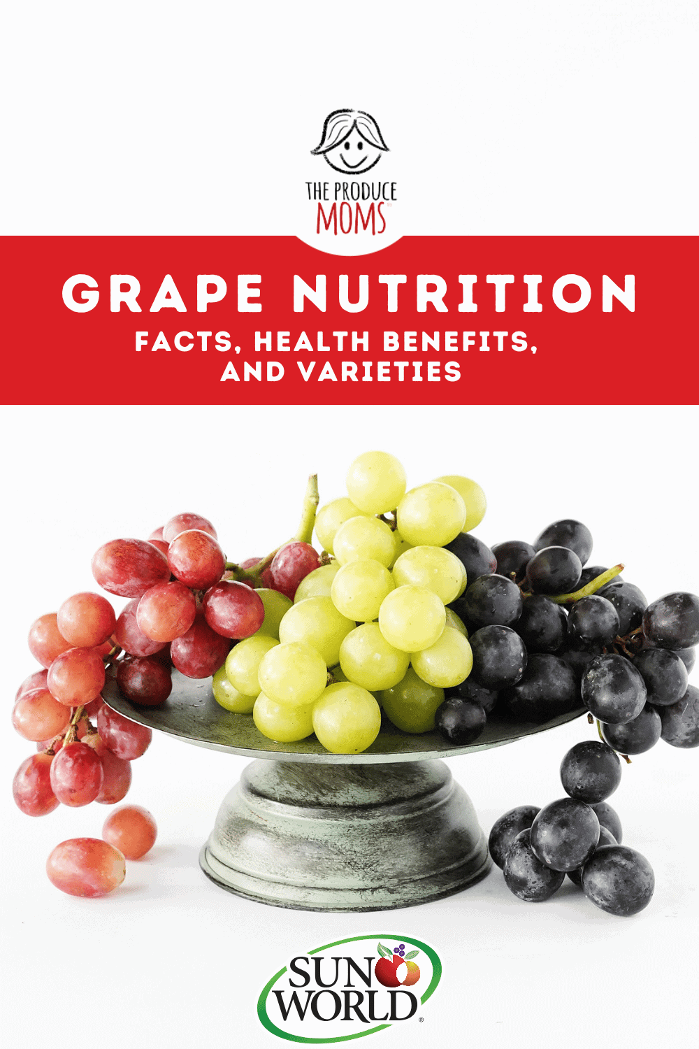 Pinterest Pin Grape Nutrition 101