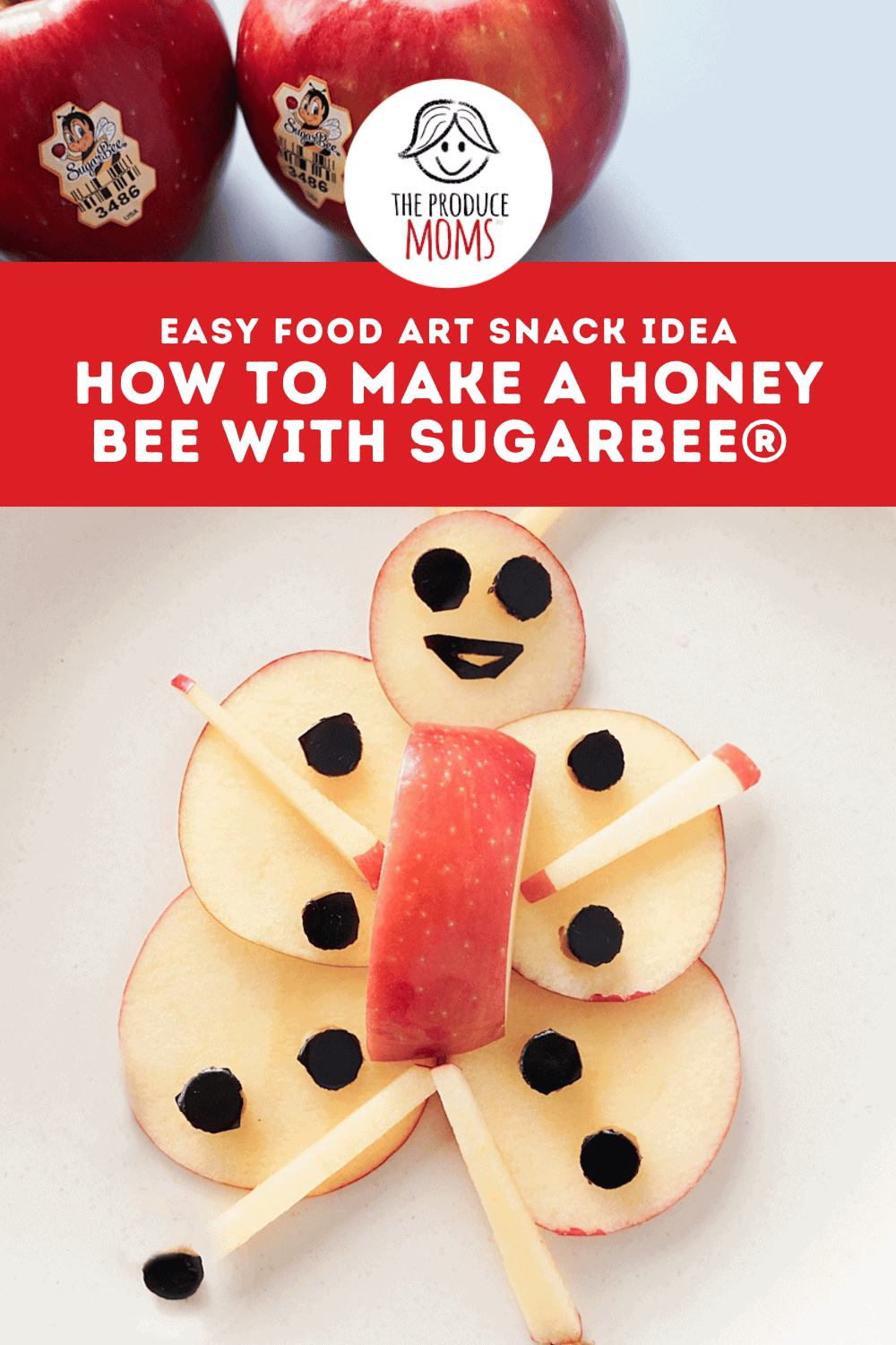 Pinterest Pin SugarBee Food Art