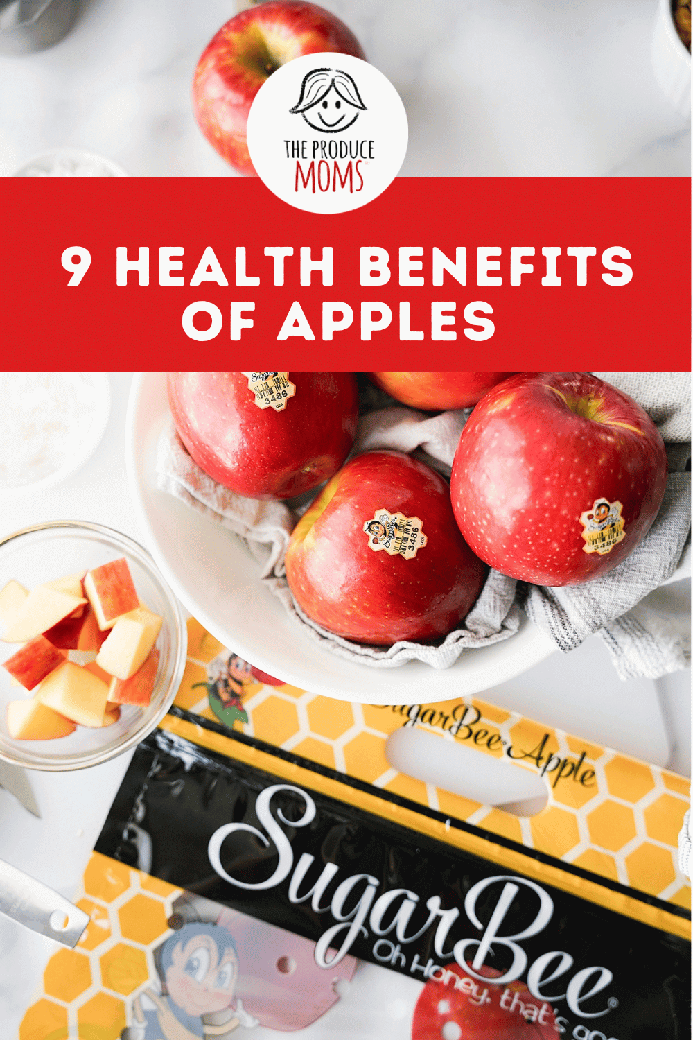 Pinterest Pins 9 Health Benefits of Apples