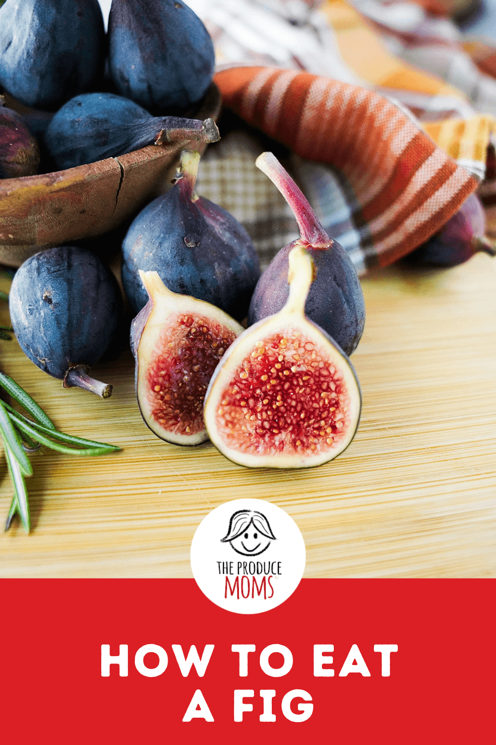 Pinterest Pin How to Eat a Fig