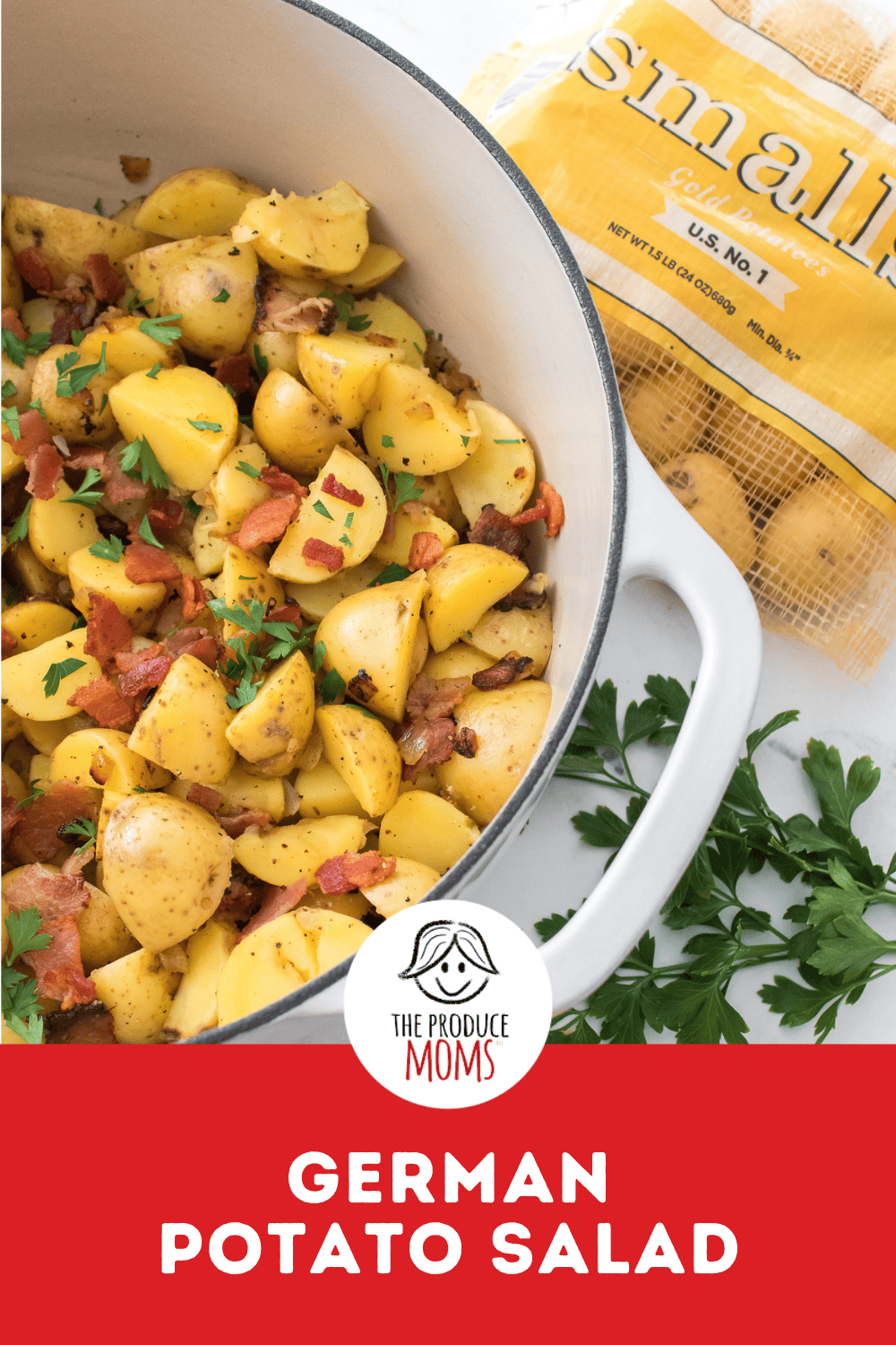 German Potato Salad Recipe - Pinterest image