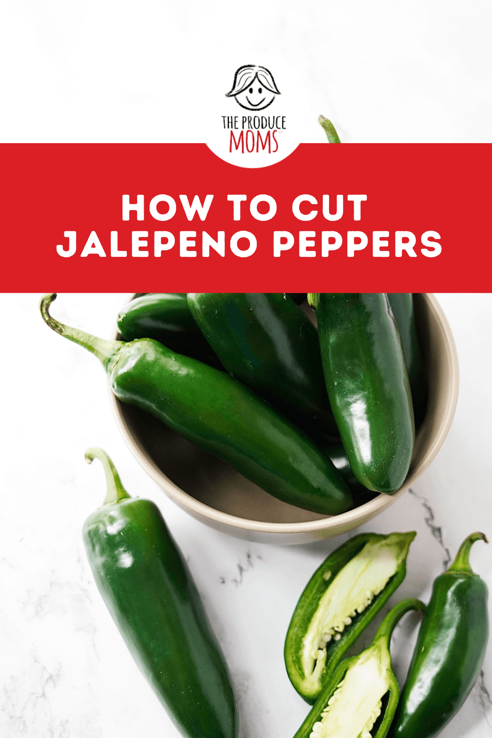 Pinterest Pin How To Cut Jalapeno Peppers