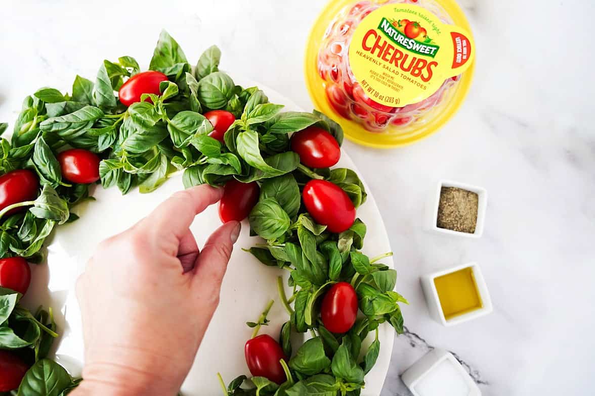 Add the whole tomatoes.