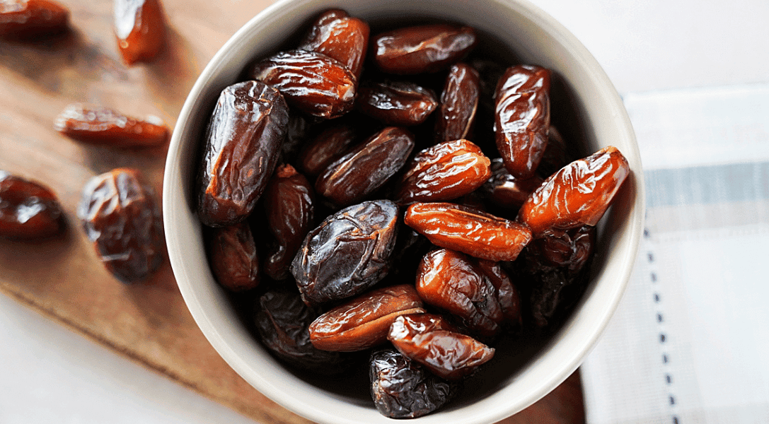 Blog Header: What Are Dates - dates in a white bowl