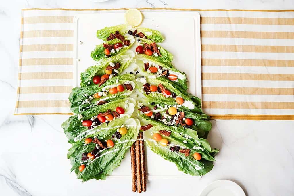 Christmas Tree Salad Hero shot