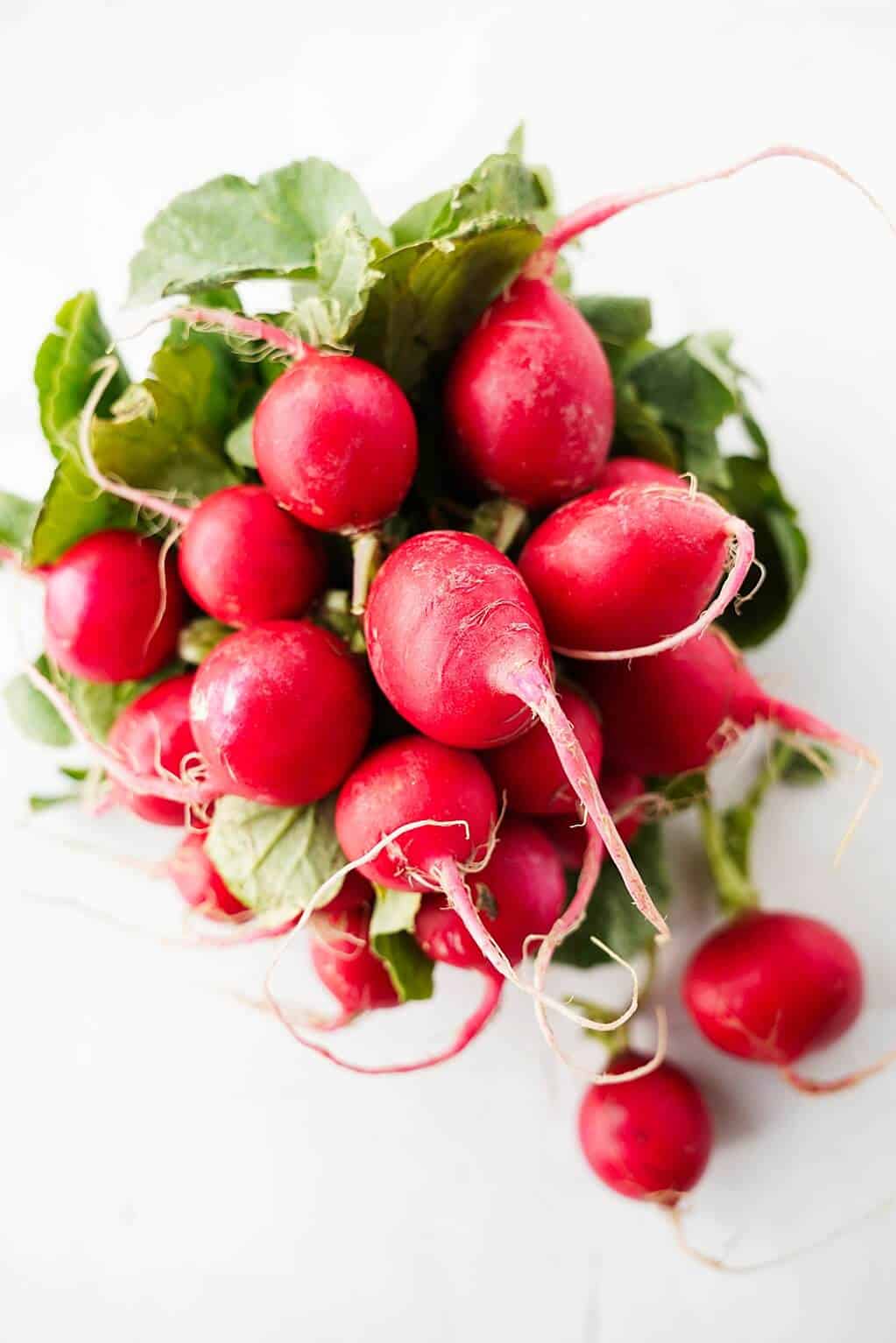 Whole radishes