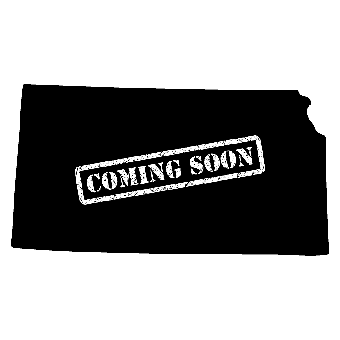 Coming Soon Outline of Kansas
