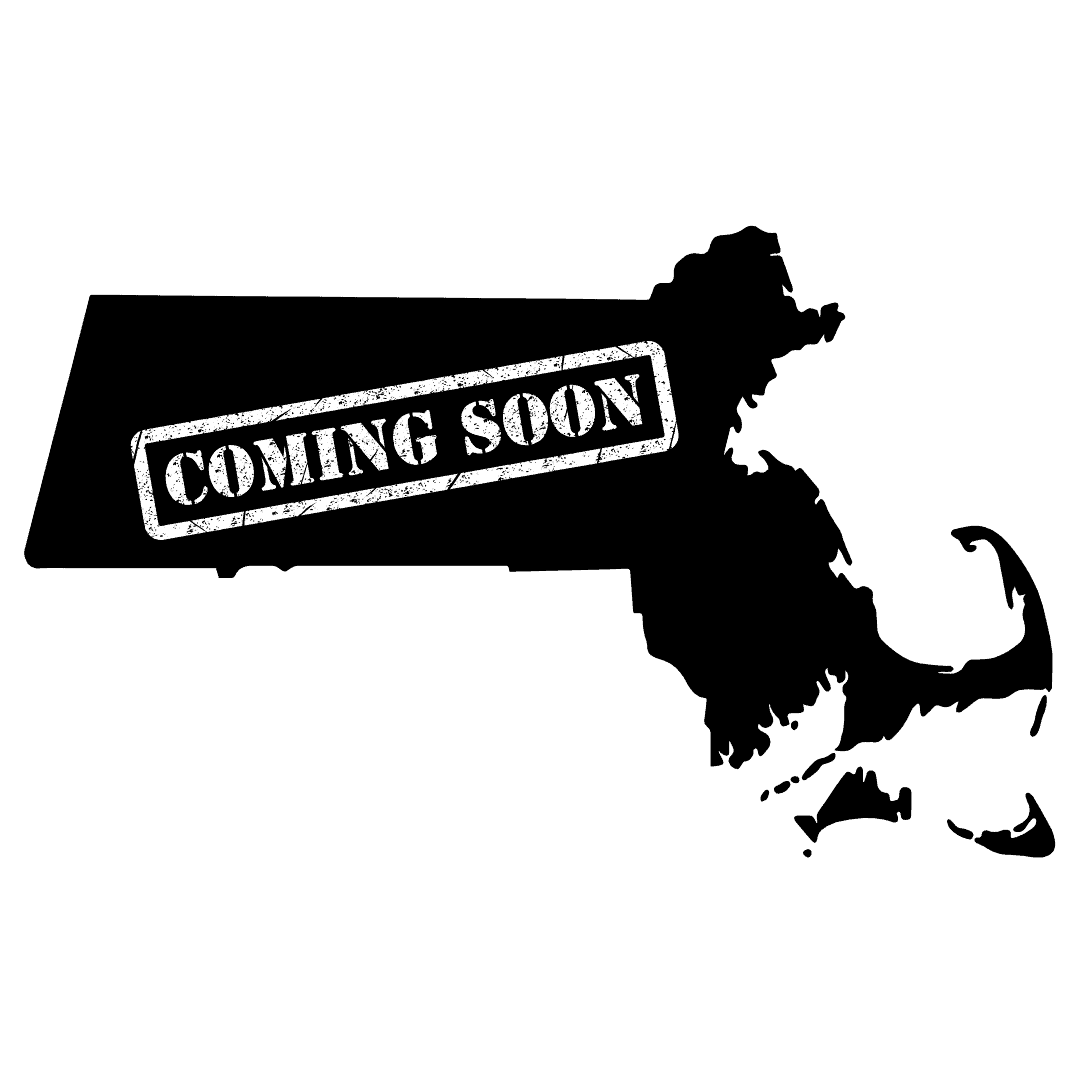 Coming Soon Outline of Massachusetts