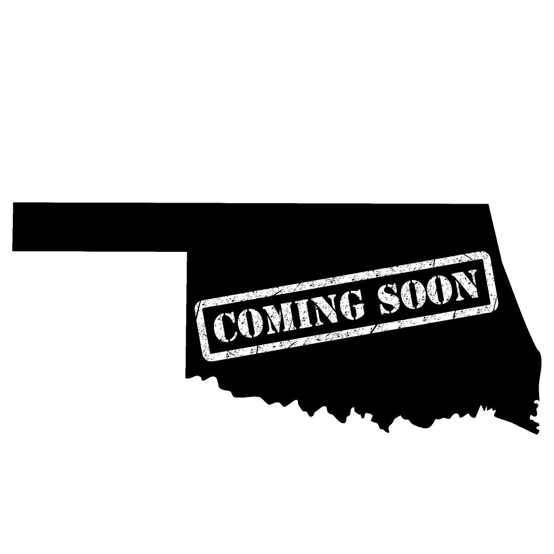 Coming Soon Outline of Oklahoma