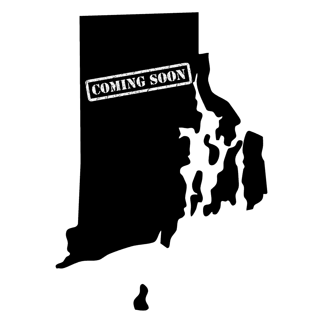 Coming Soon Outline of Rhode Island