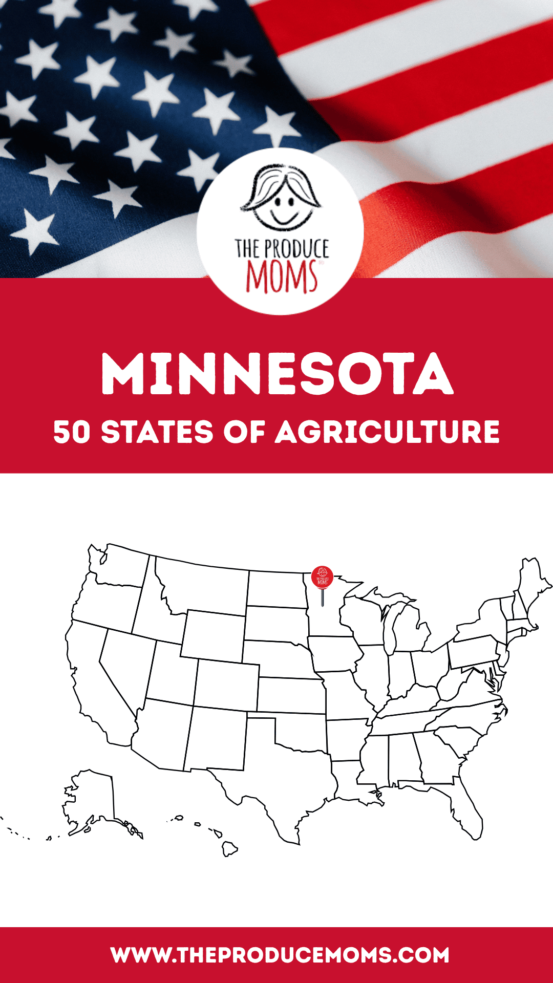 Pinterest Pin 50 States of Ag Minnesota