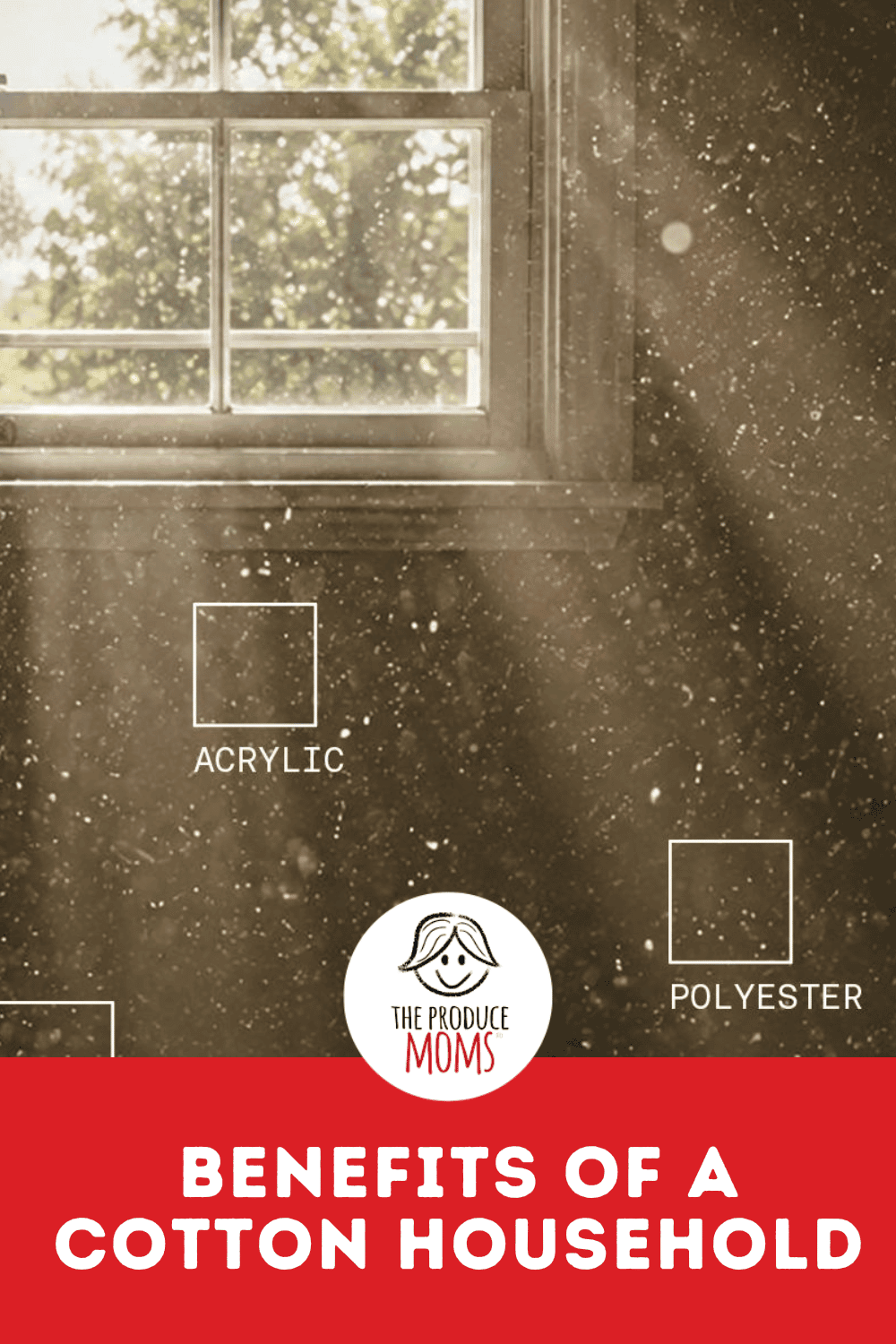 Pinterest Pin Benefits of a Cotton Household