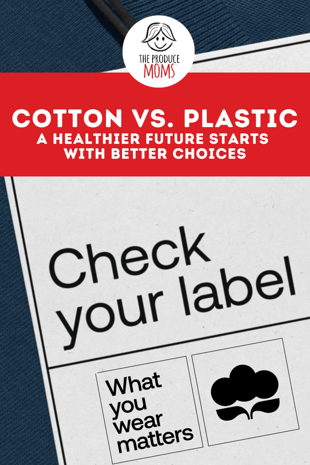 Pinterest Pin Cotton vs Plastic