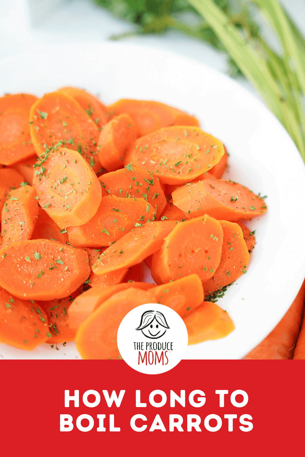 Pinterest Pin How Long to Boil Carrots