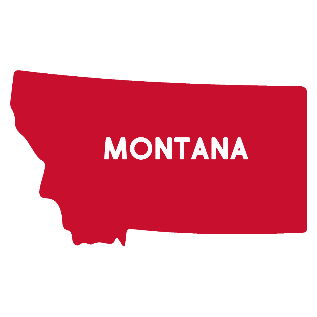 Montana Red outline