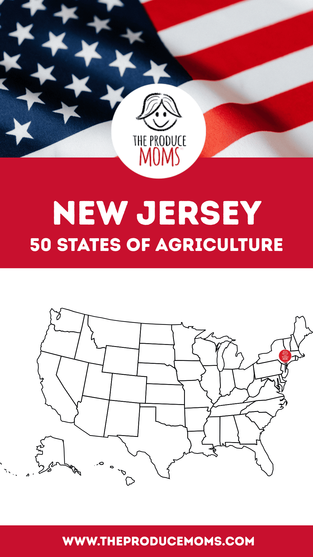 50 States of Ag New Jersey Pinterest Pin